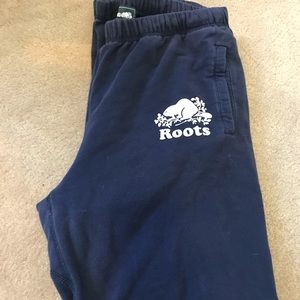 Navy roots classic sweatpants